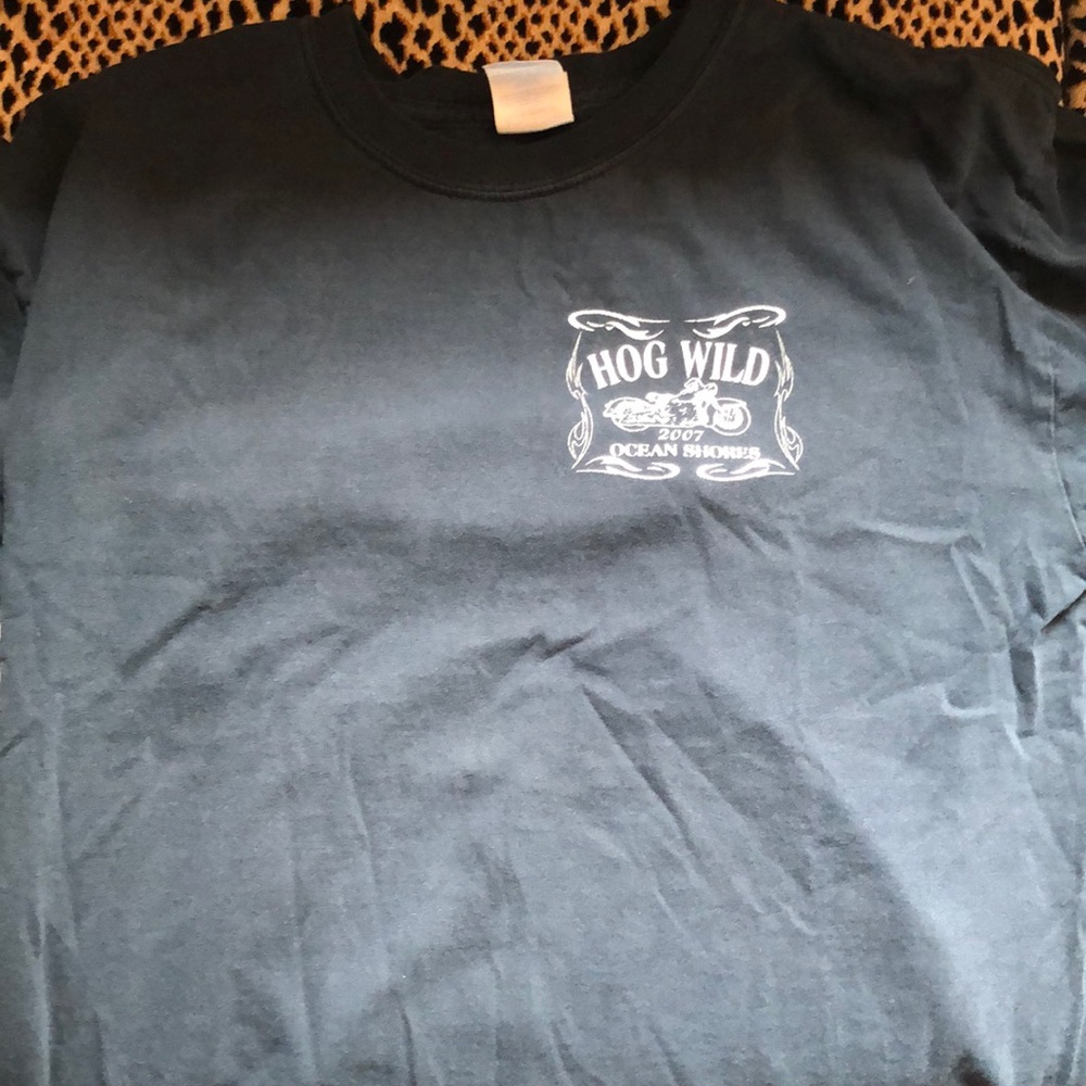 Biker Bro Hog Wild Tee (L)
